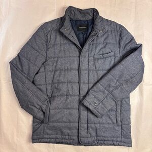 Banana Republic Men's Sz L Textile Puffer Jacket in EUC